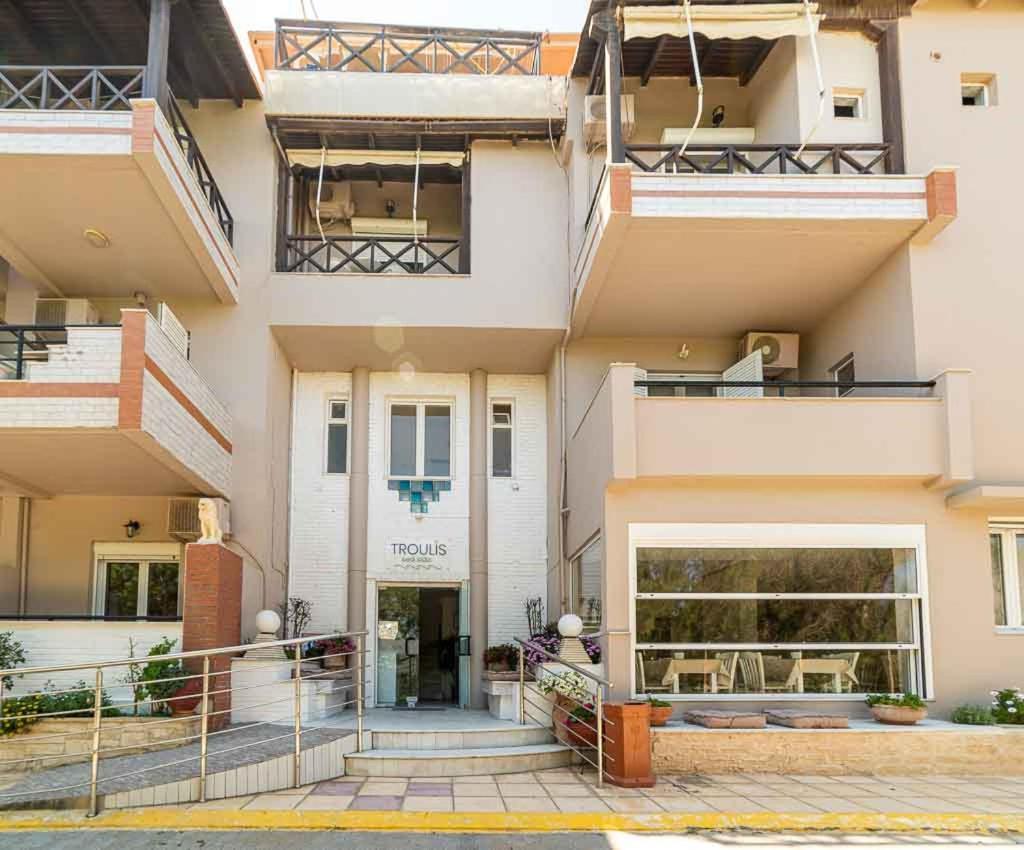 الشقق الفندقية Amoudara Lasithiouفي  Troulis Seaside المظهر الخارجي الصورة